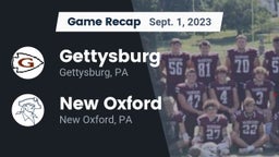 Recap: Gettysburg  vs. New Oxford  2023