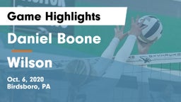 Daniel Boone  vs Wilson  Game Highlights - Oct. 6, 2020