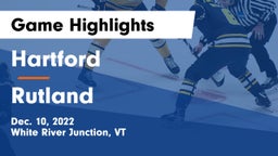 Hartford  vs Rutland  Game Highlights - Dec. 10, 2022