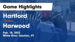Hartford  vs Harwood Game Highlights - Feb. 18, 2023