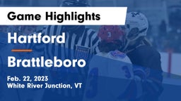 Hartford  vs Brattleboro  Game Highlights - Feb. 22, 2023
