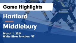 Hartford  vs Middlebury  Game Highlights - March 1, 2024