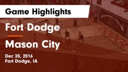 Fort Dodge  vs Mason City  Game Highlights - Dec 20, 2016