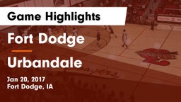 Fort Dodge  vs Urbandale  Game Highlights - Jan 20, 2017