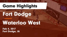 Fort Dodge  vs Waterloo West  Game Highlights - Feb 4, 2017