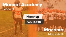 Matchup: Manual  vs. Macomb  2016