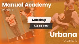 Matchup: Manual  vs. Urbana  2017