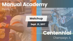 Matchup: Manual  vs. Centennial  2017