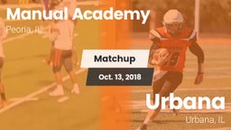 Matchup: Manual  vs. Urbana  2018