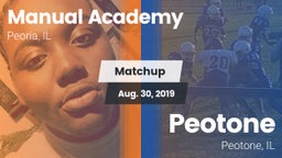 Matchup: Manual  vs. Peotone  2019