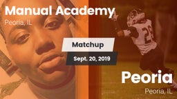 Matchup: Manual  vs. Peoria  2019