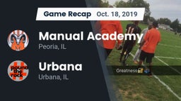 Recap: Manual Academy  vs. Urbana  2019