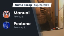 Recap: Manual  vs. Peotone  2021