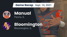 Recap: Manual  vs. Bloomington  2021