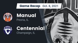 Recap: Manual  vs. Centennial  2021