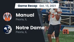 Recap: Manual  vs. Notre Dame  2021