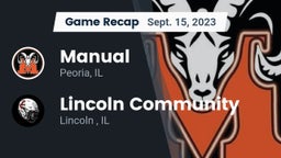Recap: Manual  vs. Lincoln Community  2023