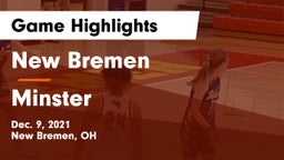 New Bremen  vs Minster  Game Highlights - Dec. 9, 2021