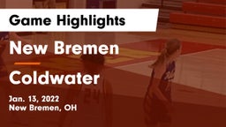 New Bremen  vs Coldwater  Game Highlights - Jan. 13, 2022