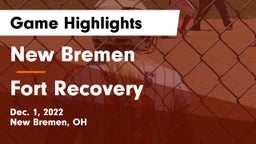 New Bremen  vs Fort Recovery  Game Highlights - Dec. 1, 2022