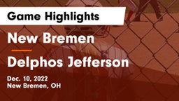 New Bremen  vs Delphos Jefferson  Game Highlights - Dec. 10, 2022