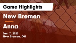 New Bremen  vs Anna  Game Highlights - Jan. 7, 2023