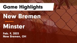 New Bremen  vs Minster  Game Highlights - Feb. 9, 2023