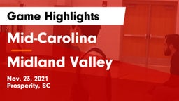 Mid-Carolina  vs Midland Valley  Game Highlights - Nov. 23, 2021