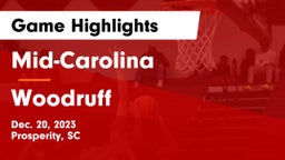 Mid-Carolina  vs Woodruff  Game Highlights - Dec. 20, 2023