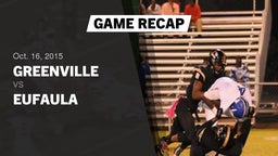 Recap: Greenville  vs. Eufaula  2015