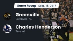 Recap: Greenville  vs. Charles Henderson  2017
