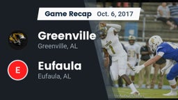 Recap: Greenville  vs. Eufaula  2017