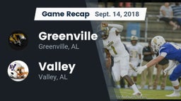 Recap: Greenville  vs. Valley  2018