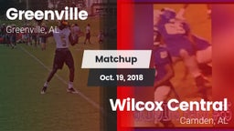 Matchup: Greenville High vs. Wilcox Central  2018