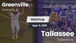 Matchup: Greenville High vs. Tallassee  2019