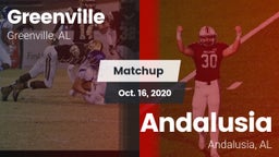 Matchup: Greenville High vs. Andalusia  2020