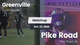 Matchup: Greenville High vs. Pike Road  2020