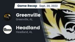 Recap: Greenville  vs. Headland  2022