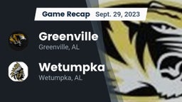 Recap: Greenville  vs. Wetumpka  2023