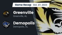 Recap: Greenville  vs. Demopolis  2023
