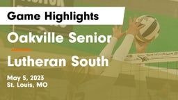 Oakville Senior  vs Lutheran South   Game Highlights - May 5, 2023