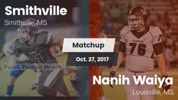 Matchup: Smithville High vs. Nanih Waiya  2017