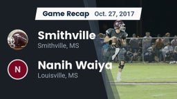 Recap: Smithville  vs. Nanih Waiya  2017