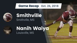 Recap: Smithville  vs. Nanih Waiya  2018