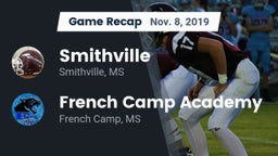 Recap: Smithville  vs. French Camp Academy  2019