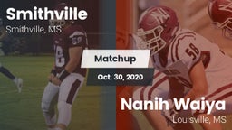 Matchup: Smithville High vs. Nanih Waiya  2020