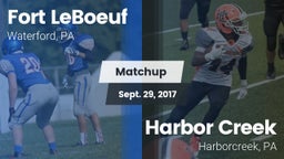 Matchup: Fort LeBoeuf High vs. Harbor Creek  2017