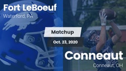 Matchup: Fort LeBoeuf High vs. Conneaut  2020