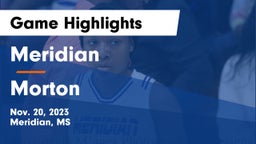 Meridian  vs Morton  Game Highlights - Nov. 20, 2023