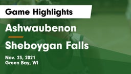 Ashwaubenon  vs Sheboygan Falls  Game Highlights - Nov. 23, 2021